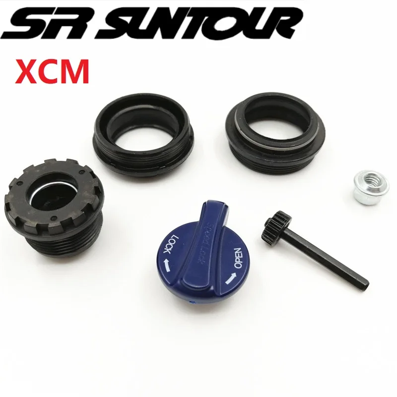 Suntour XCM Bike Front Fork Absorber Shock Repair Parts Damping Rod Base Lock Cover Dust Seal Accessories