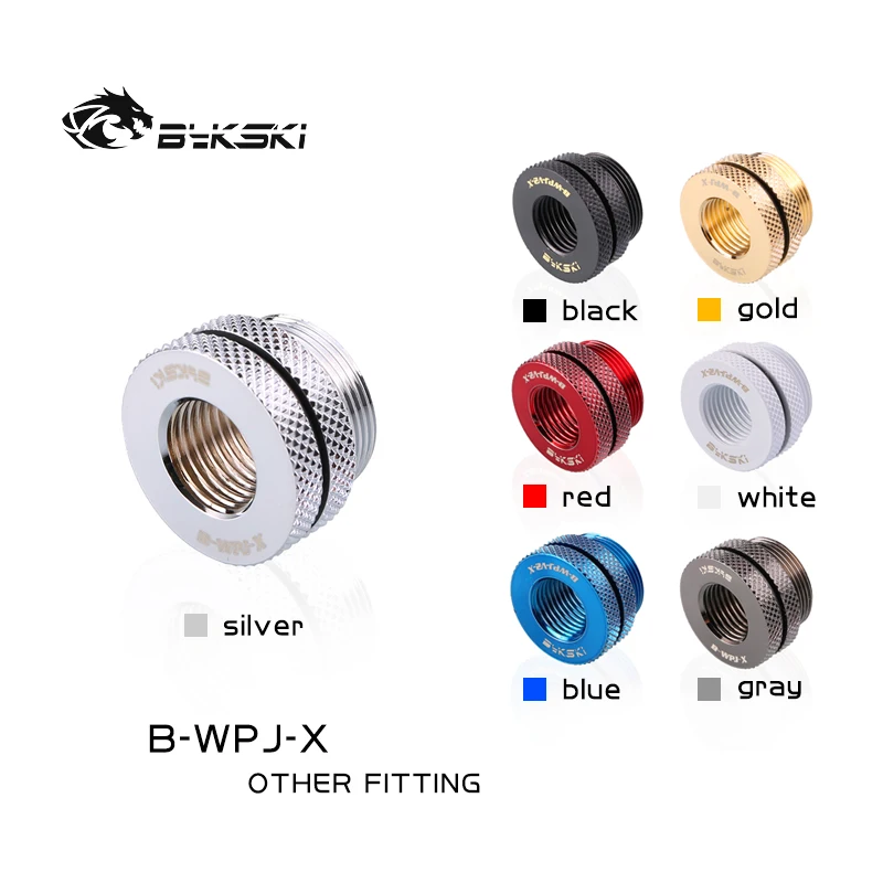 

Bykski B-WPJ-X PC water cooling Crossing connector injection fitting case top-cover/complex waterway G1/4''