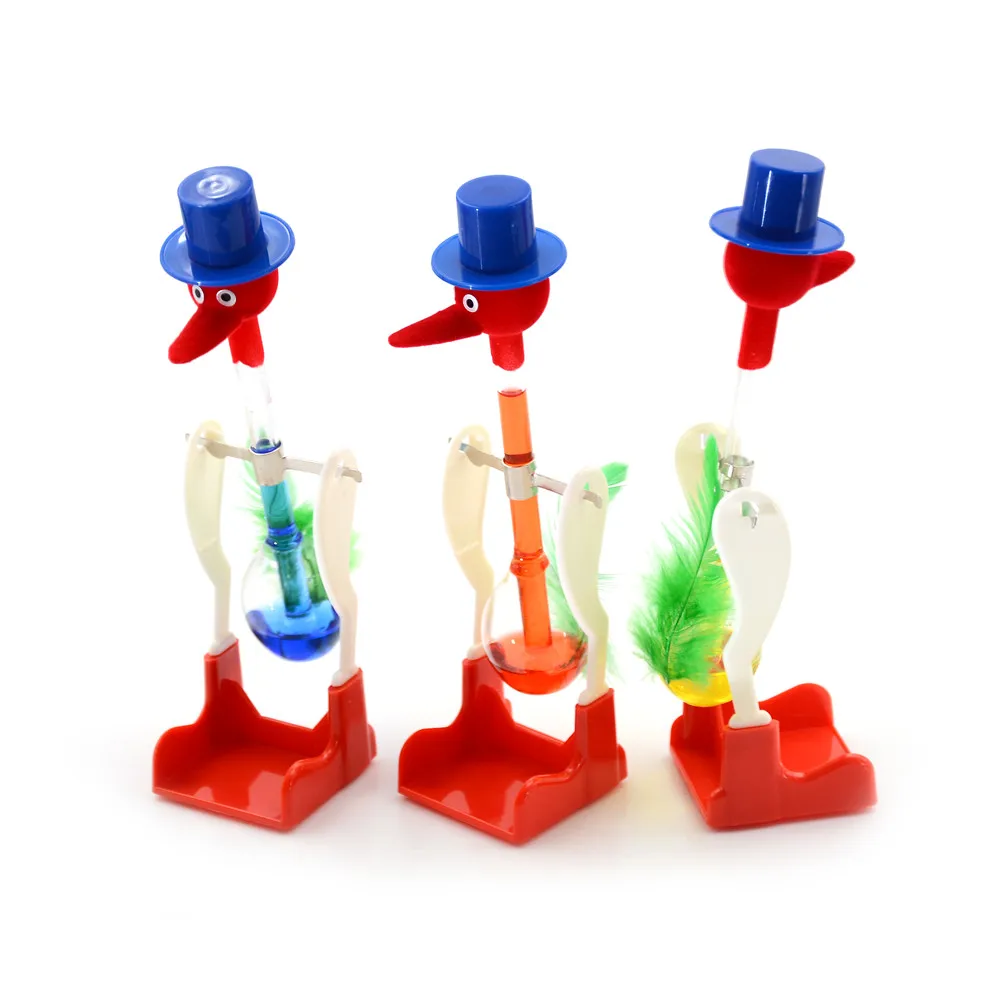 Color Random Novelty Drinking Water Bird Toy Duck Gifts Present Bobbing Educational Toys Unisex Plastic > 6 Years Old Animals