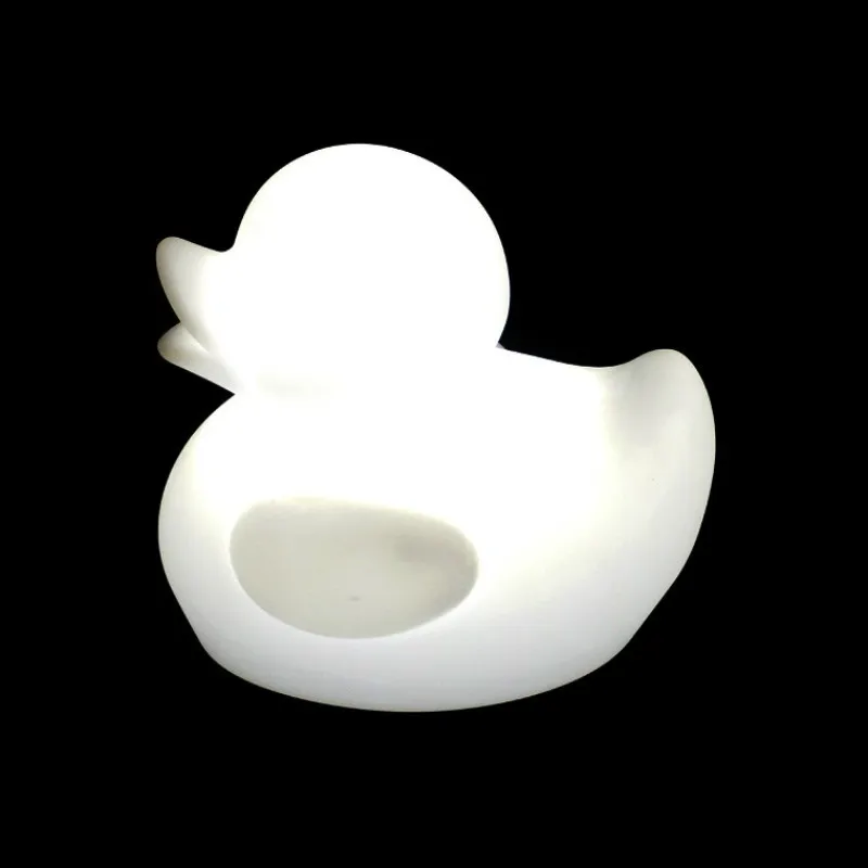 Luminous Swim Ducks Night Light RGB Color Changing Cute Duck Lighting Glowing Duck Floating Bath Light LED Pool Lights for Home