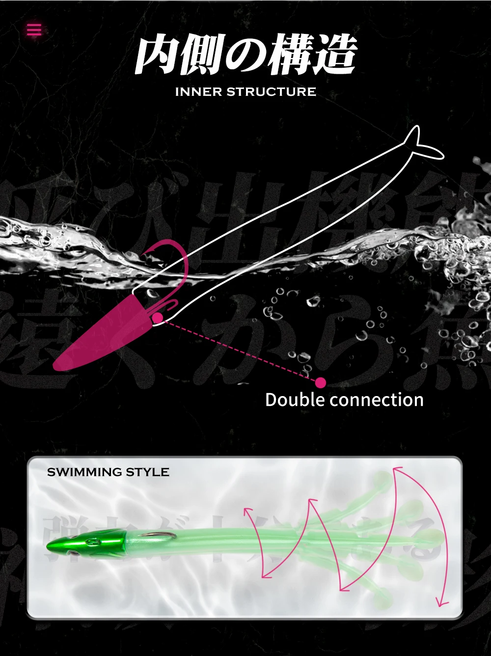 Hunthouse Weichköder JIG-Kopf Angelköder 105mm/5g 115mm/9g 124mm/15g Easy Shiner Swimbaits Zweifarbige Bass-GT-Fisch-Accessoires – Detail 7
