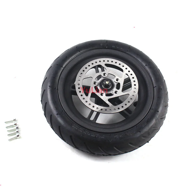 Electric Scooter Rear Tire with Wheel Hub Disc Brake Set Scooter Back Tyre for Xiaomi Mijia M365 Electric Scooter Spare Parts