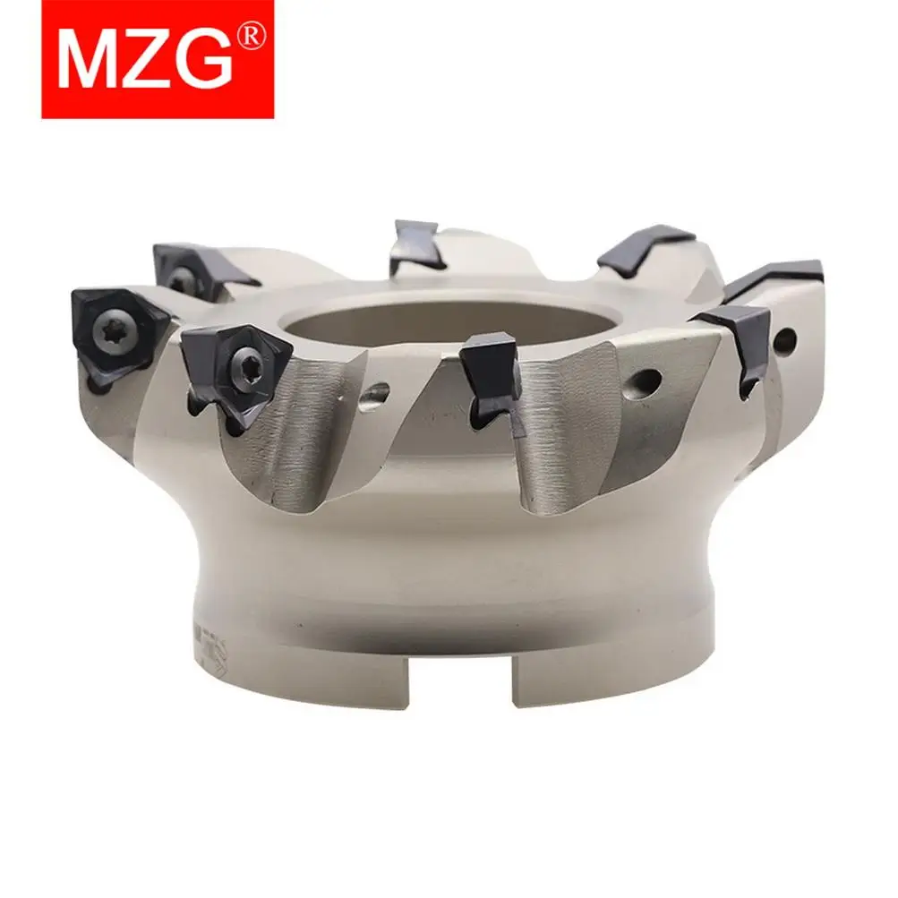 MZG MFWN 90 Degree Double-sided Hexagonal Large Cutting Depth Heavy Cutting CNC WNMU 080608 Insert Milling Cutter