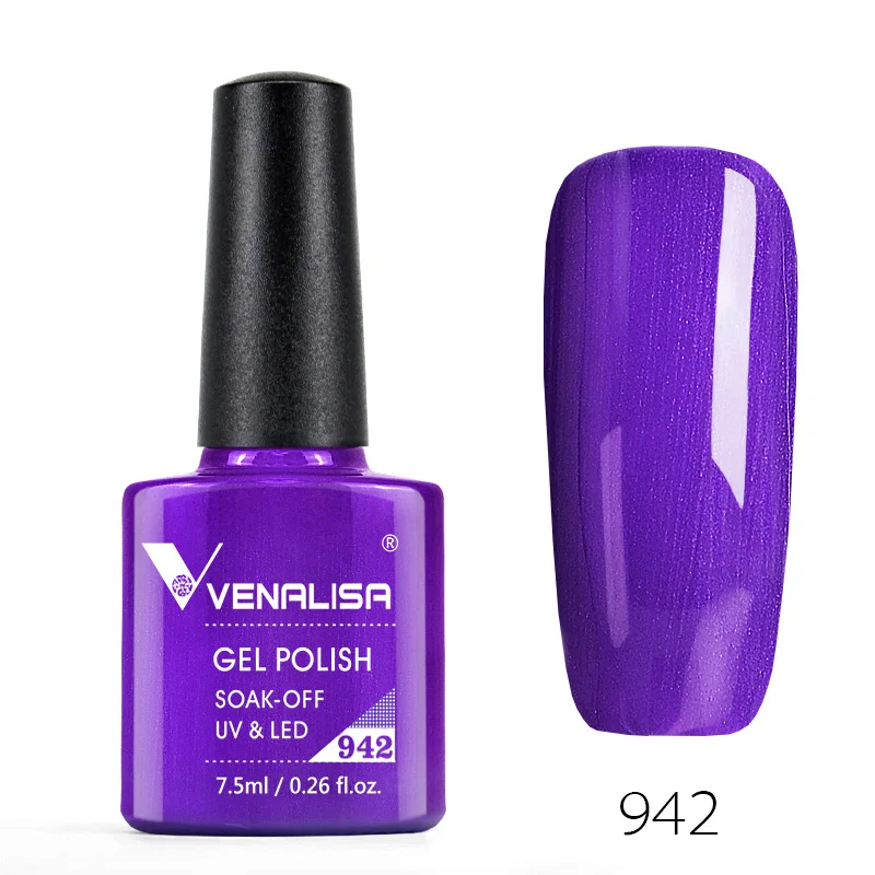 # 61508 Venalisa Gel Nail 7,5 ml Top Coat Top Base Coat Foundation voor UV Gel Polish Beste op Ali Nieuwe Stijl Nagellak Vernis