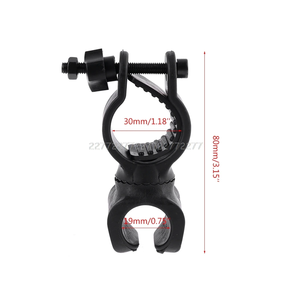 Metal Detector Flashlight Holder Pinpointer Holder Mount Clip Clamp for Underground Detectors O30 19 dropship