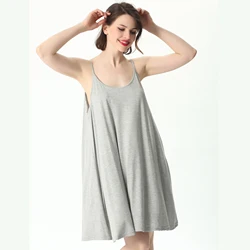 Novelty Clothing Summer Short Nightdress Women Loose Sleepwear Sexy Nightgown Nighty Spaghetti Strap Nightwear Night Gown