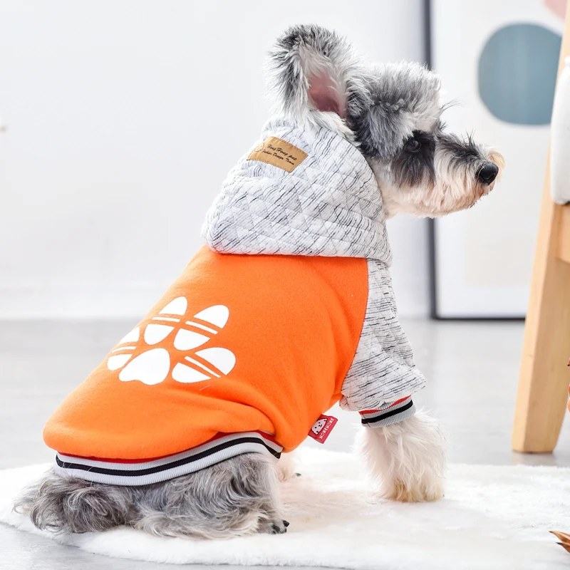 Sports Sweatshirt Clothing For Dogs Dachshund French Bulldog Terrier XS XXL XXXL Pet Hoodie Outfit  ropa perro Winter Warm Goods