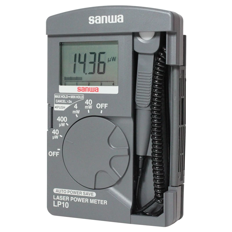 Japan sanwa LP10 laser power meter 40mW infrared semiconductor laser power equipment tester/CD player/MD recorder/laser pointer