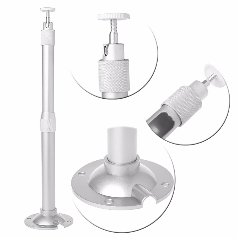 Extendable Length 40-80cm Projector Ceilng Mount Adjustable 1.3 To 2.6 ft Bracket For Mini DLP LED Projector Telescopic Mounting