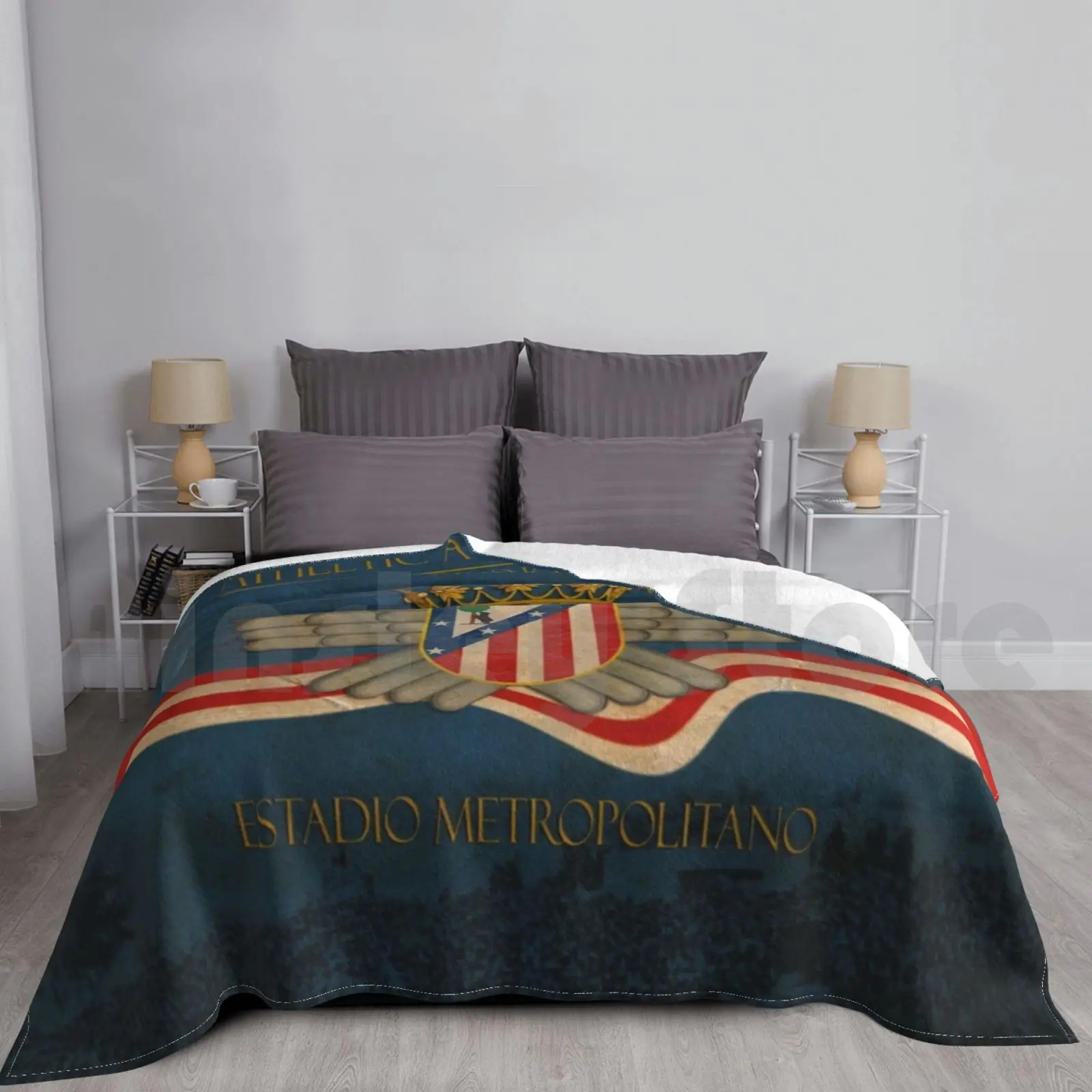 Athletic Aviation Club Blanket Fashion Custom Athletic Aviacion Club Atleti Spain