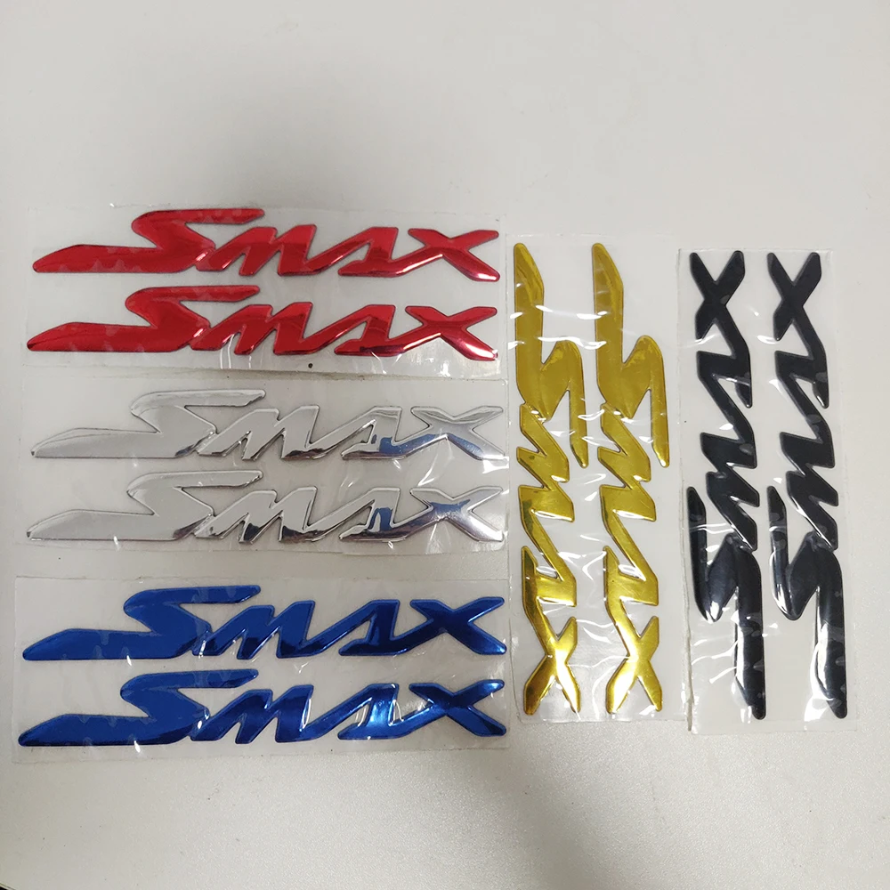 Motor 3D Emblem Badge Decal Tank NMAX XMAX SMAX TMAX Sticker For Yamaha XMAX250 XMAX300 TMAX530 TMAX500 SMAX155 NMAX155 NMAX125