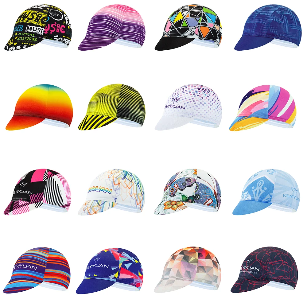 

KEYIYUAN 2023 Cycling Cap Breathable Does Not Fade Motocycle Riding Hat Men Women MTB Bike Gorro Ciclismo Gorras Para Mujer