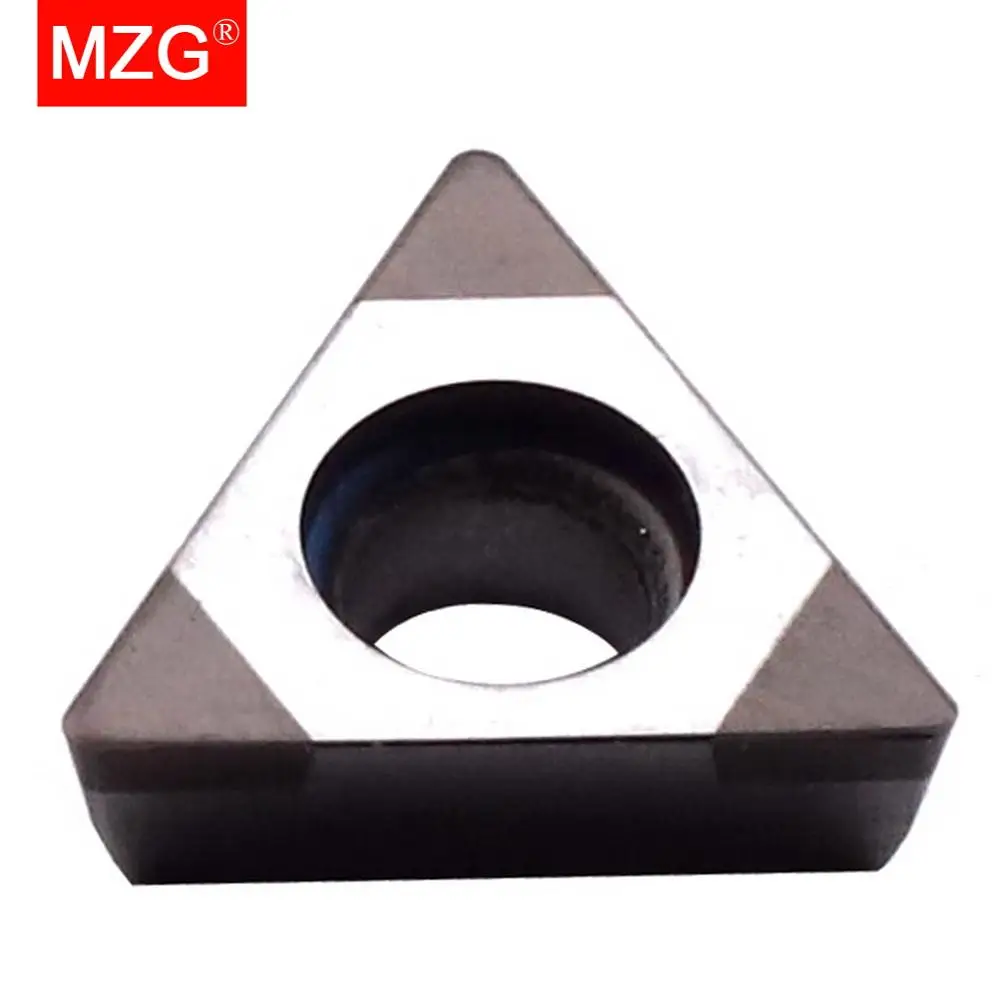 MZG 1  PCS TPGH110308 3T CBN CNC Cutting Lathe Hard Material Processing Boring Turning STFP Tools Triangle Carbide Inserts