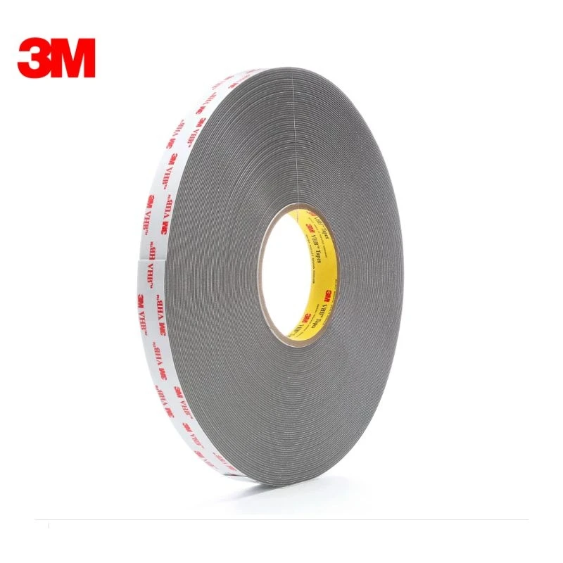 3M 4941P VHB Double Sided Tape With 1.1mm Thick, Gray, 609.6mmX20M (Pack of 1) , Dropshipping