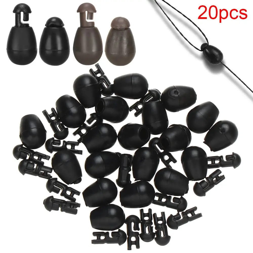 20 sztuk koraliki szybka zmiana karpia Terminal Tackle metoda podajnik narzędzia połowowe złącze Fish Tackle Pesca Iscas akcesoria