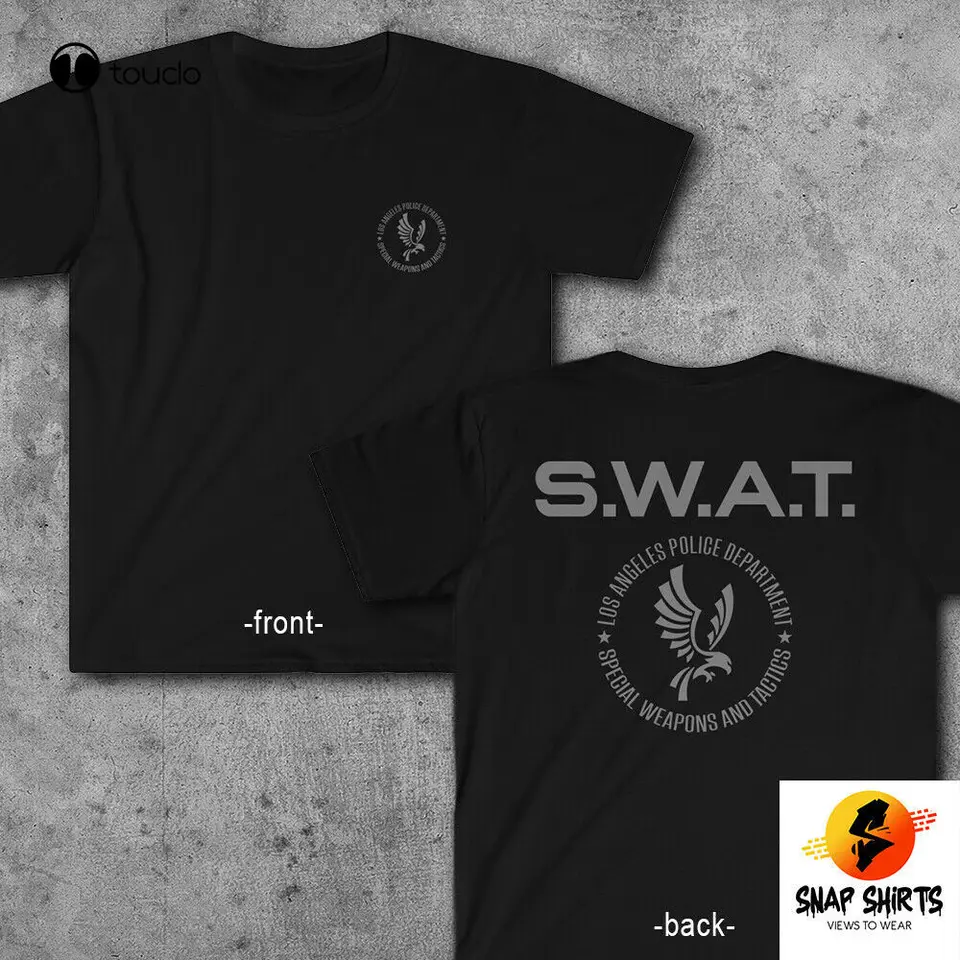 New Lapd Swat Tv Series S.W.A.T. Inspired T Shirt Los Angeles Dep