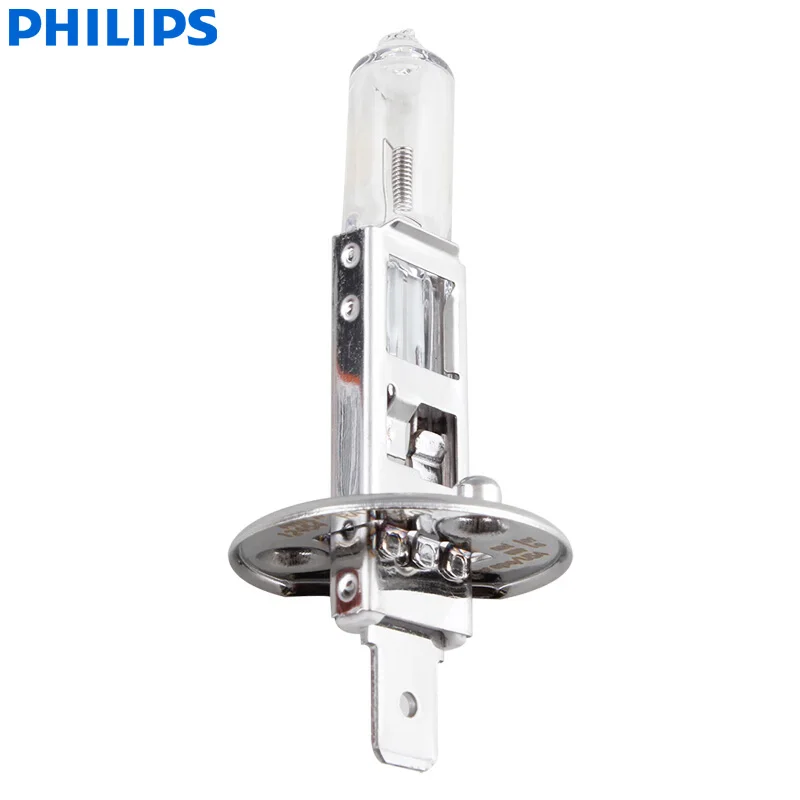 1X Philips RallyVision H1 12V 100W P14.5s Off Road Super Bright Light Car Halogen Original Genuine Headlight Auto Bulb 12454RAC1 - Image 2