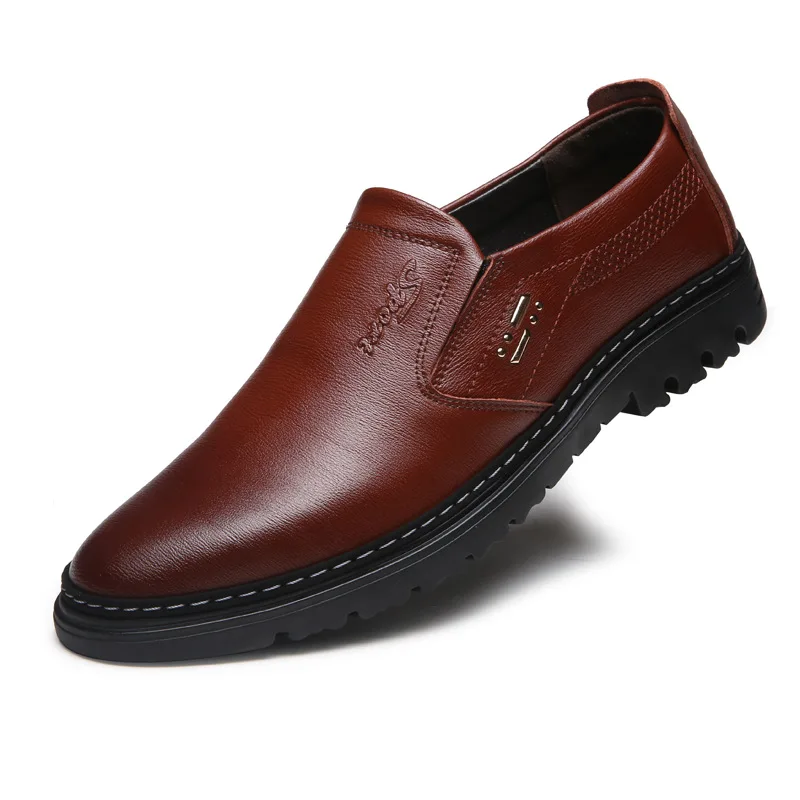 Genuine Leather Men Casual Shoes 2023 Spring Autumn Breathable Mens Loafers Fashion Slip-On Soft Driving Shoes Zapatillas Hombre