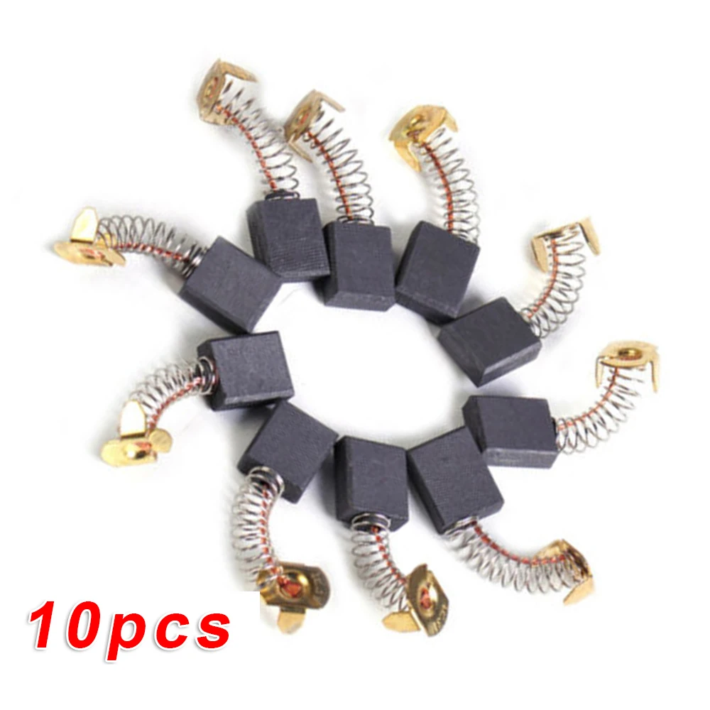10Pcs 7*11*18mm Motor Carbon Brush Motor Brush For Rotary Hammer Circular Saw Cut-off Saw Angle Grinder Replace Part Power Tool