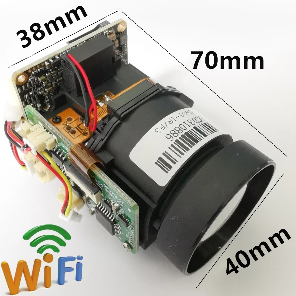 Camhi 2MP 5MP 10X Zoom 4.9-47mm Lens Wifi IP PTZ Camera Module CCTV Security System Wireless AP Onvif Audio TF Card Slot Webcam