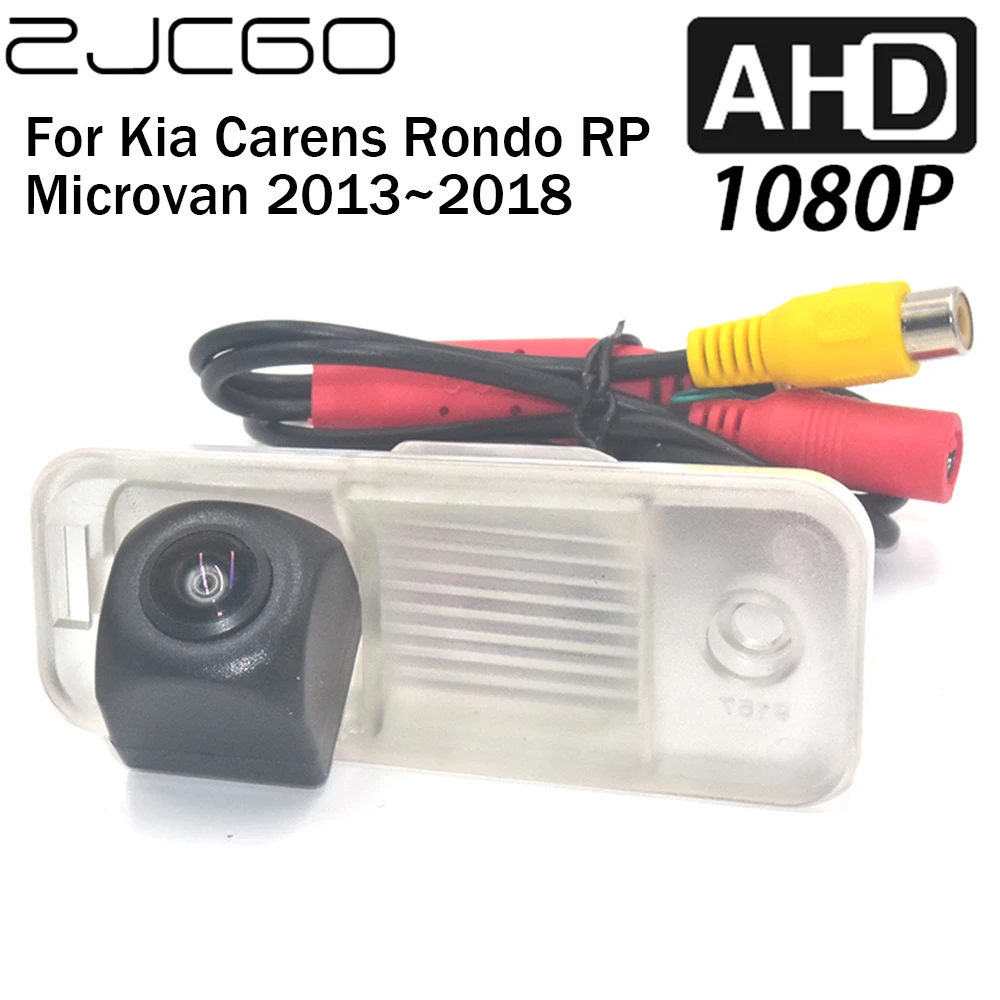 

ZJCGO Car Rear View Reverse Backup Parking AHD 1080P Camera for Kia Carens Rondo RP Microvan 2013~2018