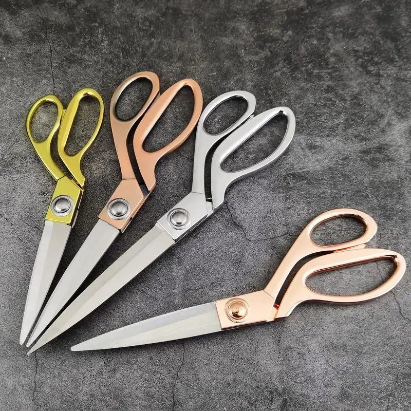 2024 Professional Tailor/Sewing Scissors Stainless Steel Vintage Shears Fabric/Cutting Scissors Sharp Scissor Needlework Scissor