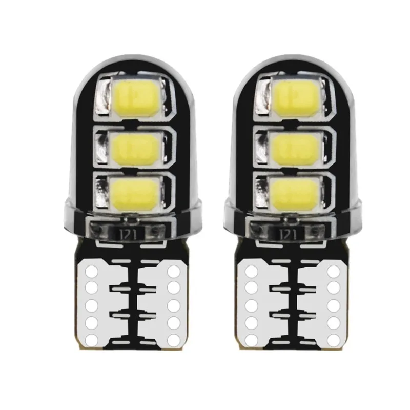 

2-10pcs High Power 2835 Chip T10 W5W 15W 194 168 Car LED DRL Interior Reading Map Dome SIDE INDICATOR Lights Car Light Source