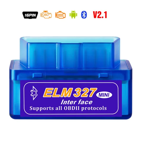 Автомобильный диагностический кабель V2.1 Super ELM327, Bluetooth, для Android, считыватель кодов ELM 327 obd2, инструменты для сканирования