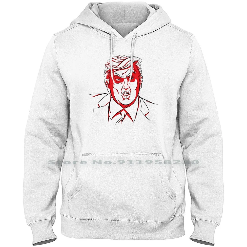 

Halloween Scary President Potus Trump Hoodie Sweater Cotton President Halloween Resident Preside Trump Scary Side Scar Hall Rum