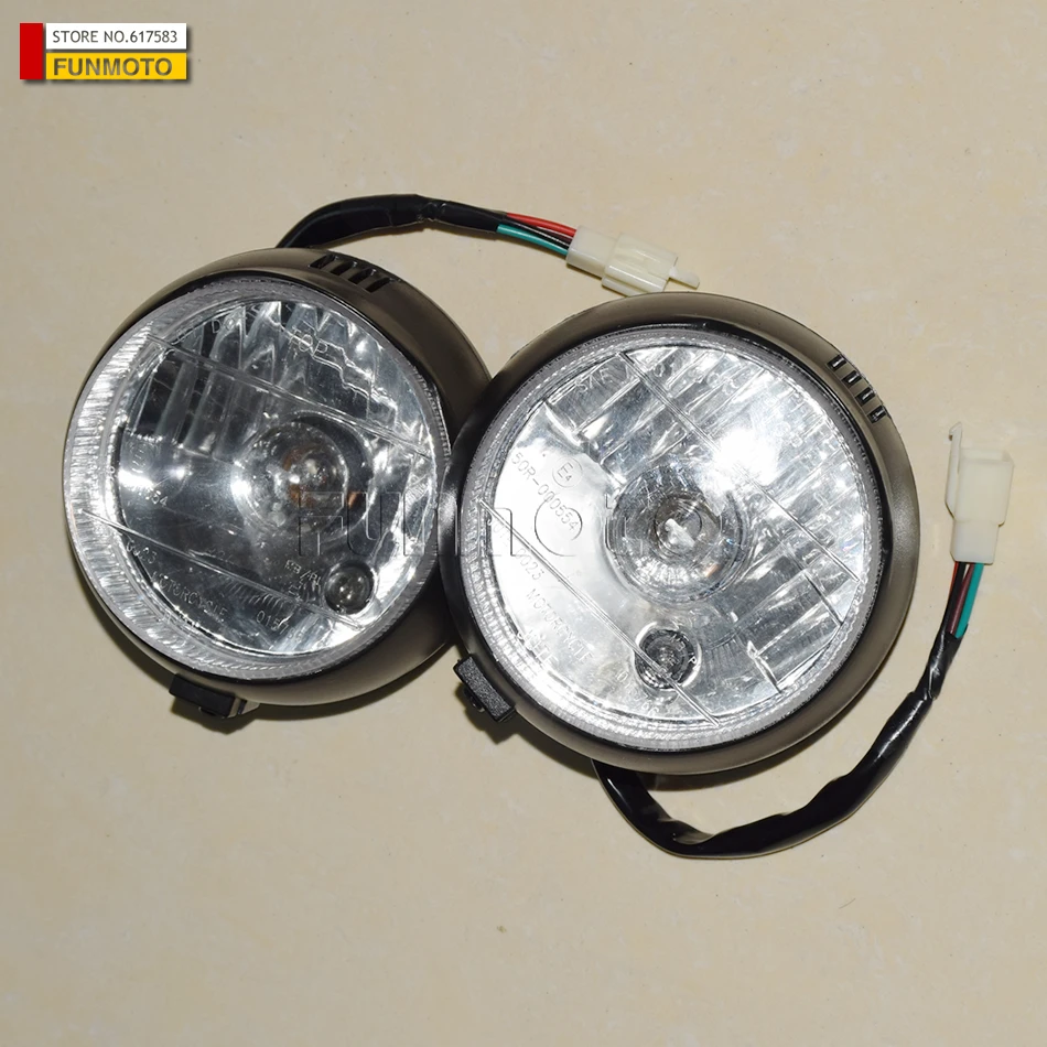 Reflektor z kombinezonem EEC do PGO250 BUGGY lub KANDI 250/KINROAD 250 BUGGY/KANDI250 BUGGY