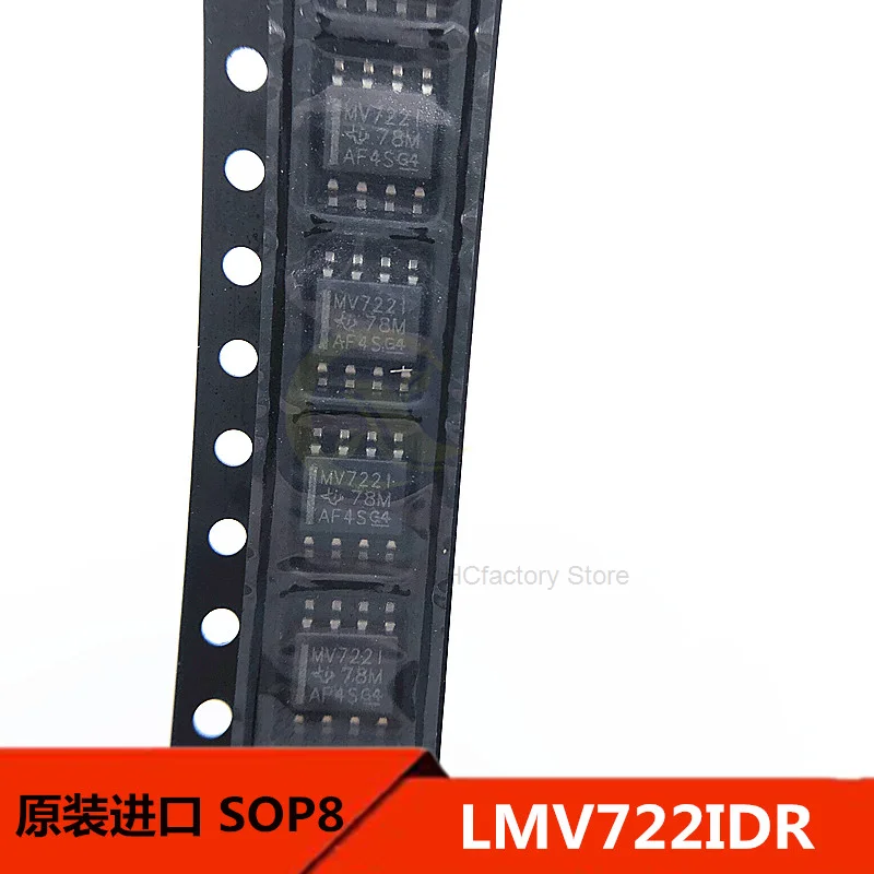 新オリジナルのシルクスクリーンlmv722idr sop8、低消費電力アンプ、オリジナル製品、10uds卸売ワンストップ配布リスト