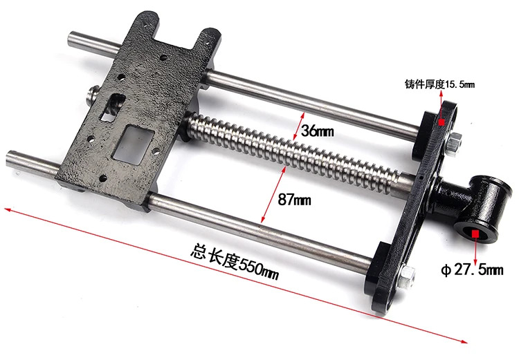 10 بوصة (260 مم) نائب أمامي لأعمال النجارة شديد التحمل لطاولة العمل ذاتية الصنع #4