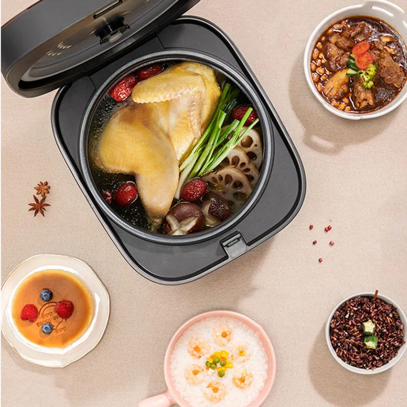 SUPOR Rice Cooker 3L/4L/5L Electric Cooker Multifunctional Portable Kitchen Appliance Non-stick Pan Liner with Steamer For Home