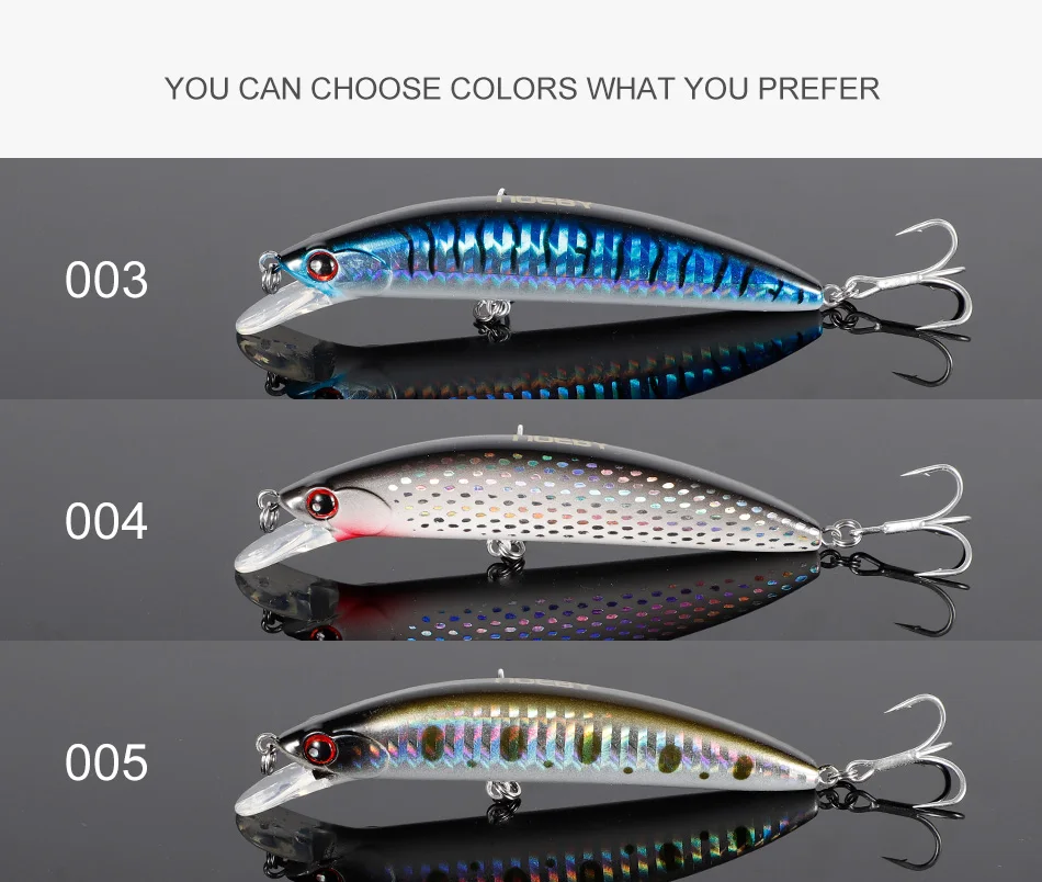 NOEBY 90S Sinking Minnow Angelköder 90mm 29g Long Casting Wobbler Harte Köder für Forelle Hecht Salzwasser Jerkbait Angelköder – Detail 13