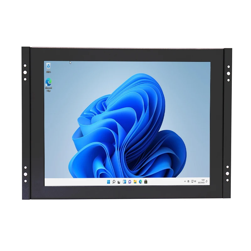 12 Inch 1024x768 4:3 Open Frame Industrial Embedded Resistive/Capacitive Touch Screen Monitor With AV/BNC/VGA/HDMI/USB Interface