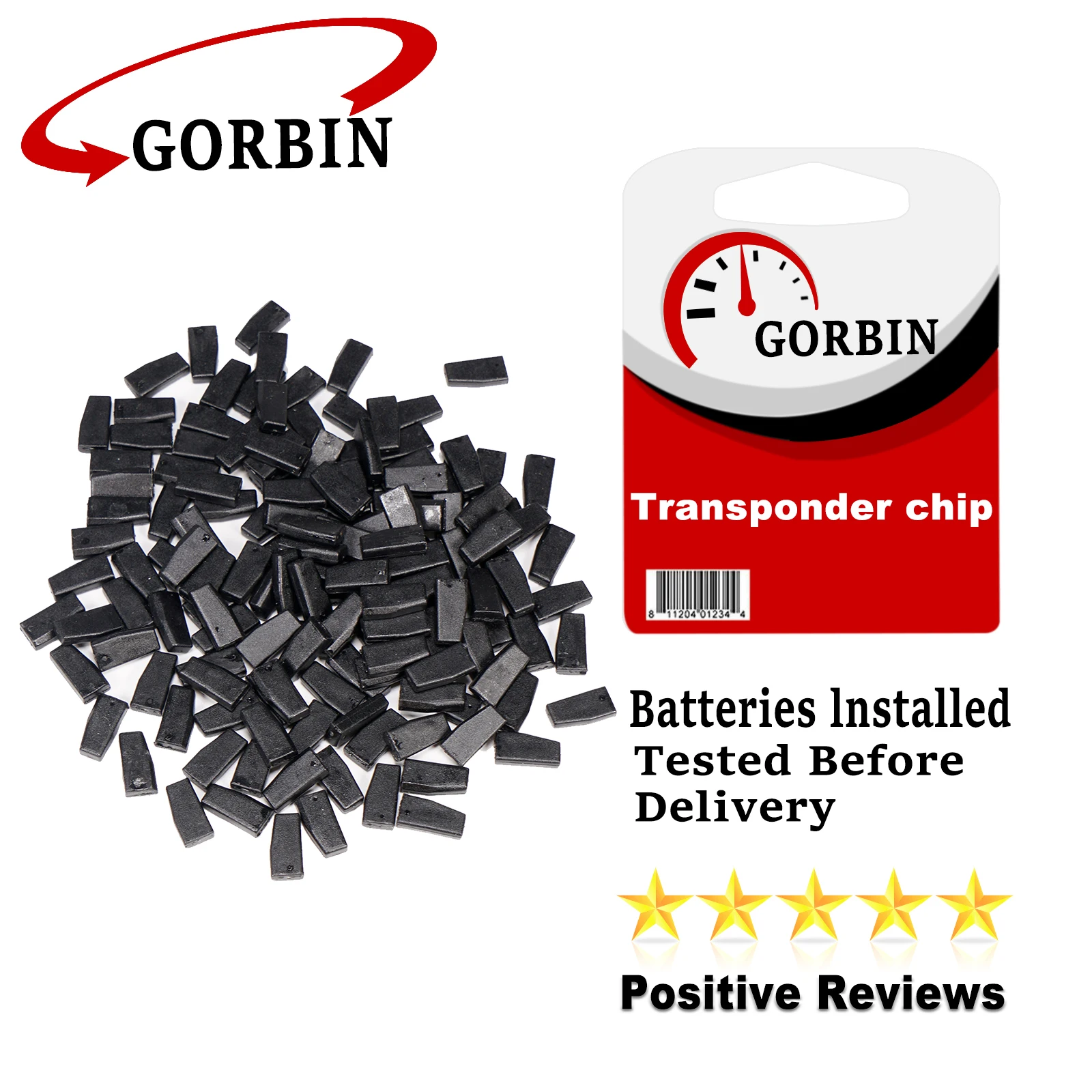 GORBIN Transponder G Chip Car Key for Toyota Carbon Chip G Blank New Not Coded 10X 20X 30X 50X 100X