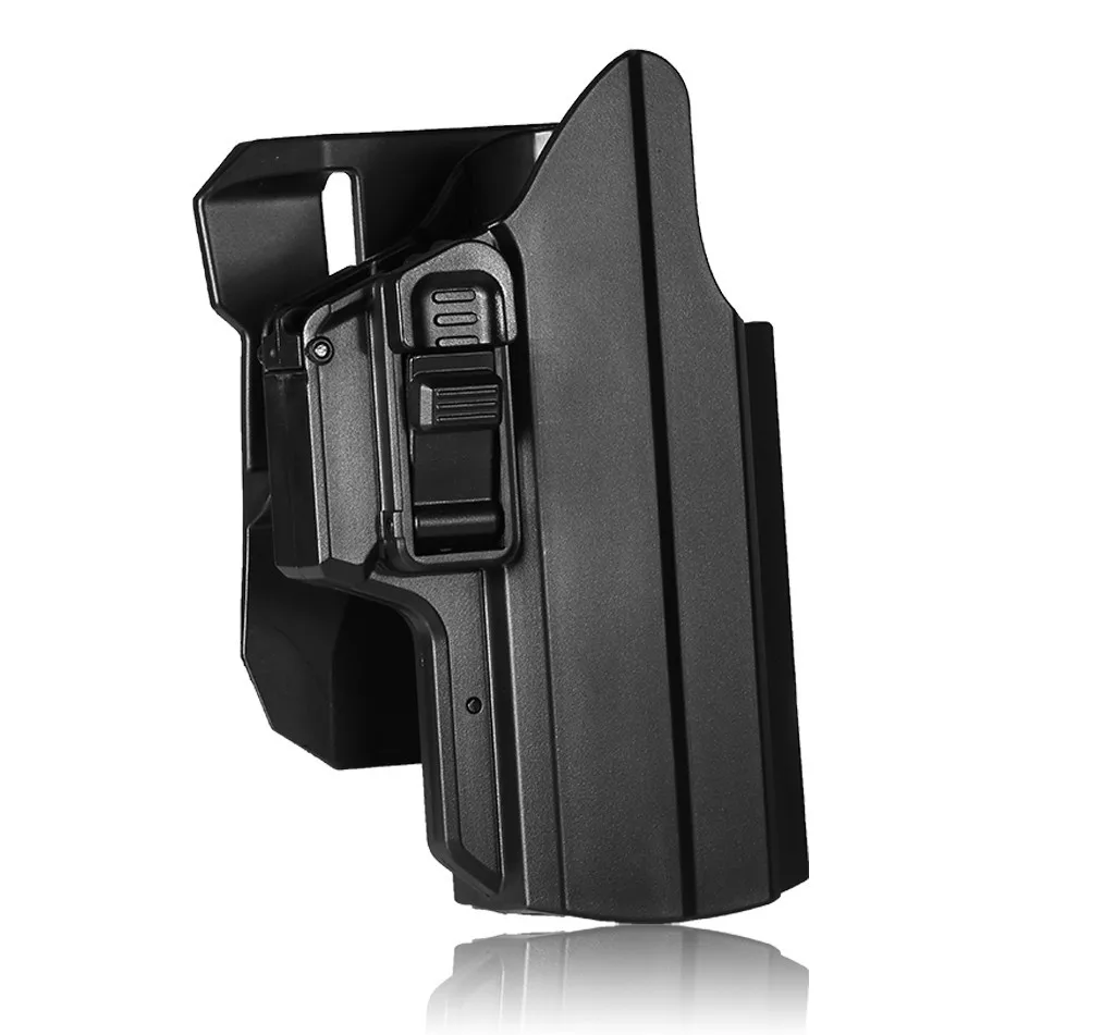 G17 19 19X 45 IPSC 드롭 레그 패들 홀스터용 범용 OWB 홀스터는 S&W M&P 9MM Beretta Px4 액세서리에 적합합니다.