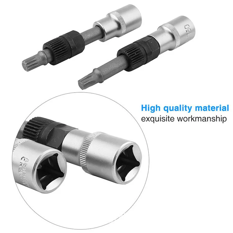 Set di utensili automatici del motore di rimozione della puleggia della ruota libera dell'alternatore 13 Pcs per Mercedes Benz BMW SK1085