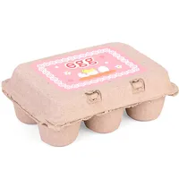 6pcs Wooden Fake Eggs Kitchen Toy Easter Egg Set Simulation Pretend Play for Kids Montessori Educational Food Toy for Child Gift 3