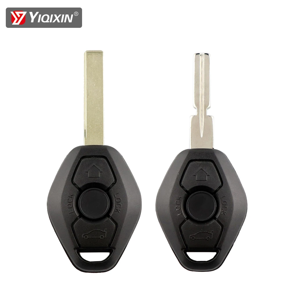 YIQIXIN 3 Button EWS Sytem Car Remote Key Case For BMW 1 3 5 6 7 Series X3 X5 Z3 Z4 E38 E39 E46 E60 E83 E53 E36 325i 525i 330i