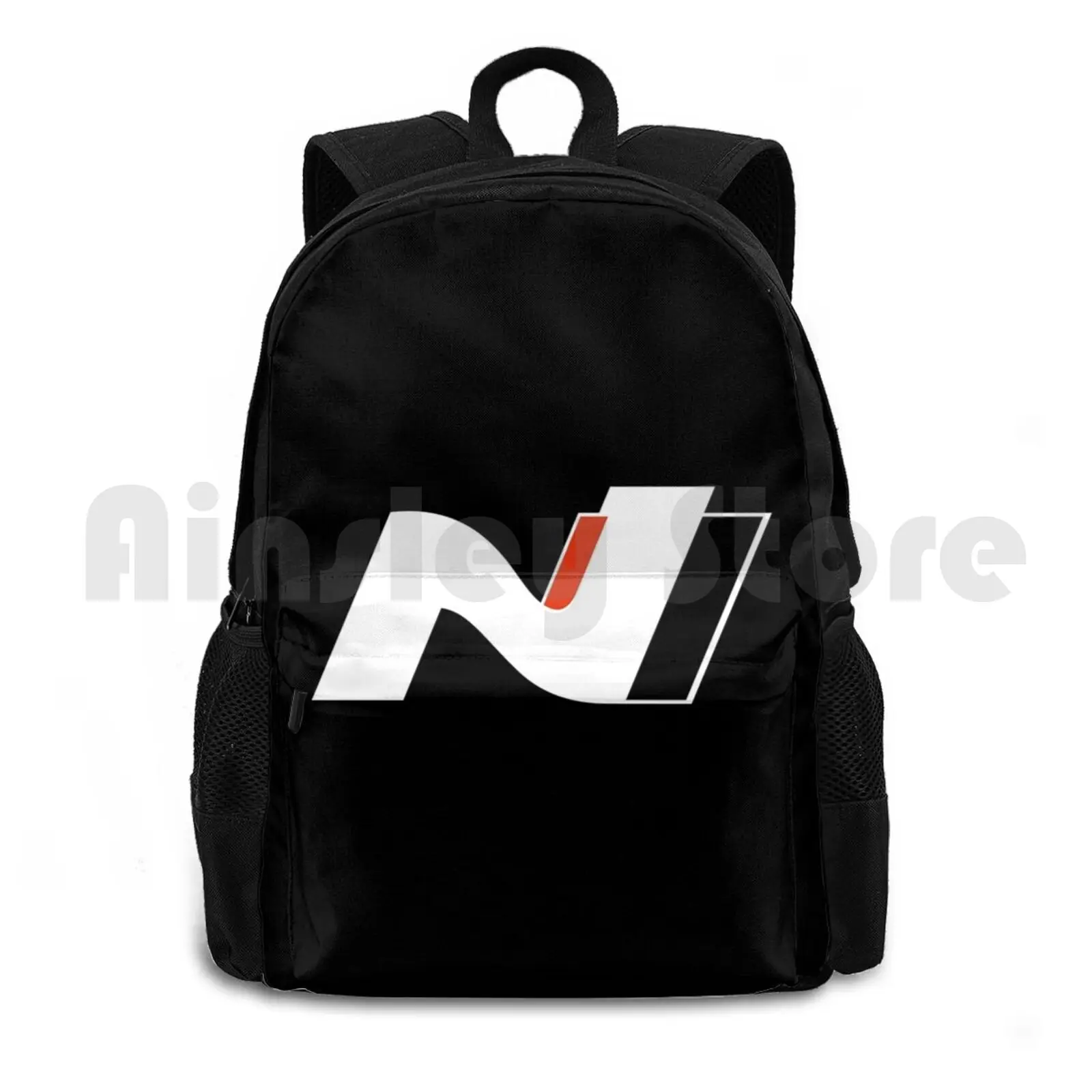 Hyundai N Logo Outdoor Hiking Backpack Waterproof Camping Travel Hyundai I30n Car I30 N Performance Performance Korean Hot