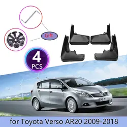 Car Mudguards For Toyota Verso AR20 2009 2010 2011 2012 2013 2014 2015 2016 2017 2018 Cladding Splash Flaps Mudflap Accessories