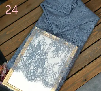 3 metry wykwintna koronka do rzęs 150CM biała koronkowa tkanina suknia ślubna seksowna bielizna DIY ubrania akcesoria ceny hurtowe