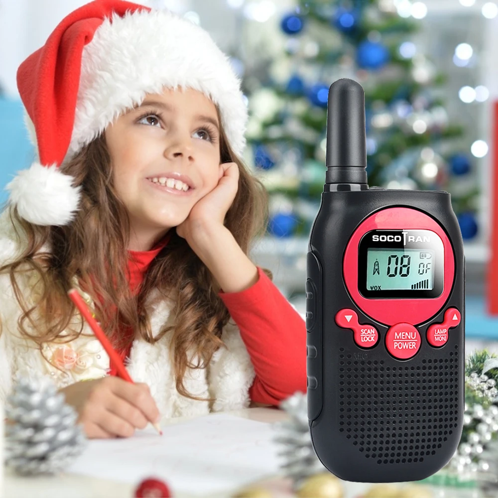 

2pcs kids walkie takie pmr446 walkie talkie 8CH 0.5w VOX Portable two way radio Talkly Children chargeable battery privacy code