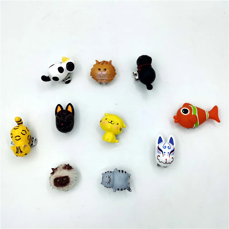 VARIOUS DESIGNS Golf Cap Clip With 3D Design Ball Marker Animal Golf Marks Golf Training Accessories