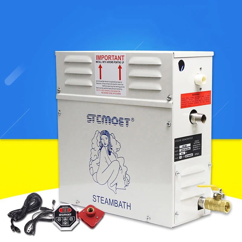 Room SPA Fumigation Machine With Digital Controller 4.5KW 220V/380v Steam Generator Sauna Steam Bath Machine For Home Sauna