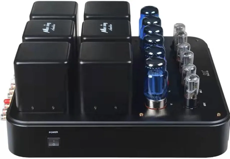 New MC368B5 three-channel home theater high power post-stage amplifier, KT88 tube amplifier, frequency response: 18-55KHz ±1dB