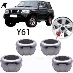 4pc/lot FIT FOR Patrol GU Y61 R17 Wheel Rim Cover Center Hub Cap Rear 40342-VC310 REAR ALLOY RIM WHEEL CENTRE CAP COVER