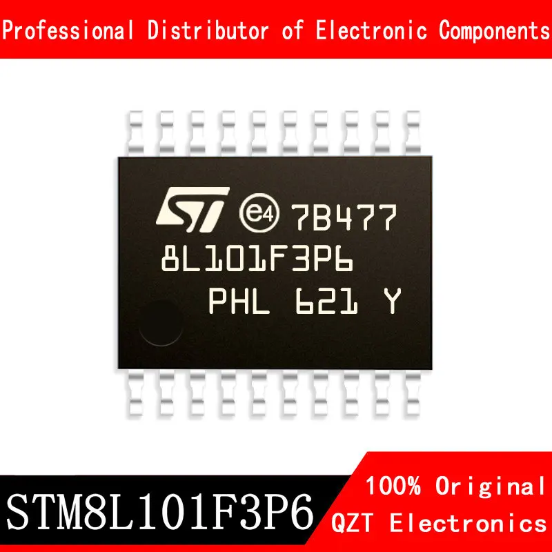 5ชิ้น/ล็อตใหม่ STM8L101F3P6 STM8L101 TSSOP20ไมโครคอนโทรลเลอร์ MCU ในสต็อก