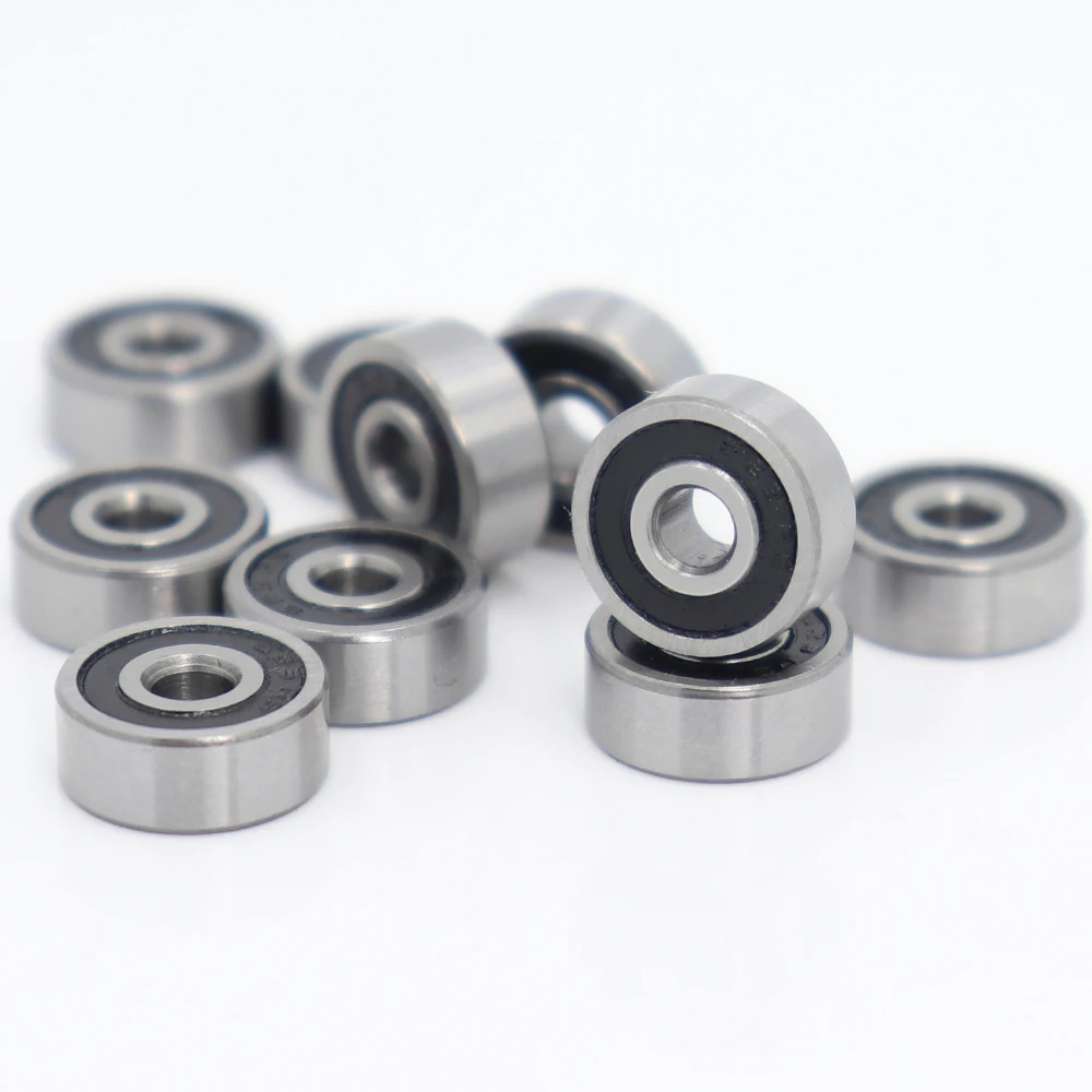 

623RS Bearing ABEC-1 3x10x4 mm 10Pcs Miniature 623-2RS Ball Bearings 623 RS 2RS Bearing